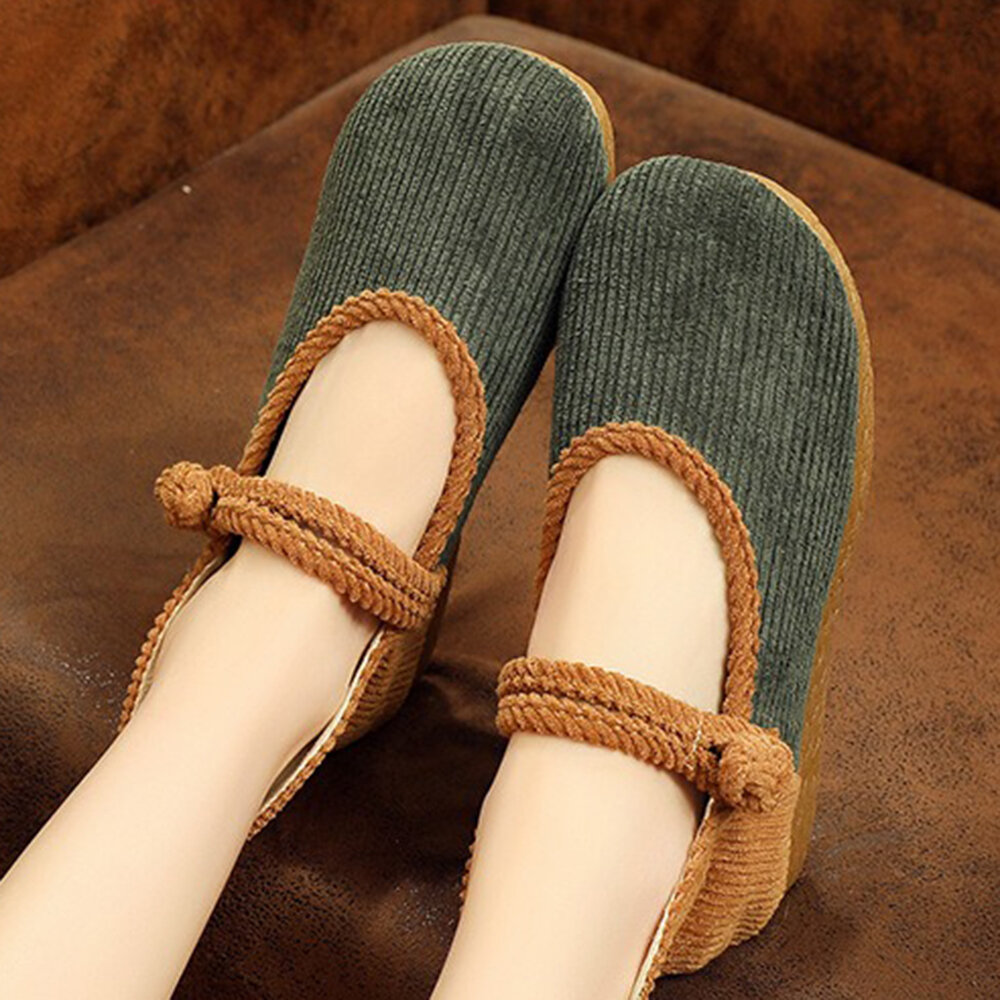 Women Comfy Soft Sloe Edged Wide Fit Mary Jane Flat Loafers Women Comfy Soft Sloe Edged Wide Fit Mary Jane Flat Loafers