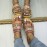 Women Large Size Bohemian Ethnic Style Beach Toe Ring Casual Sandals