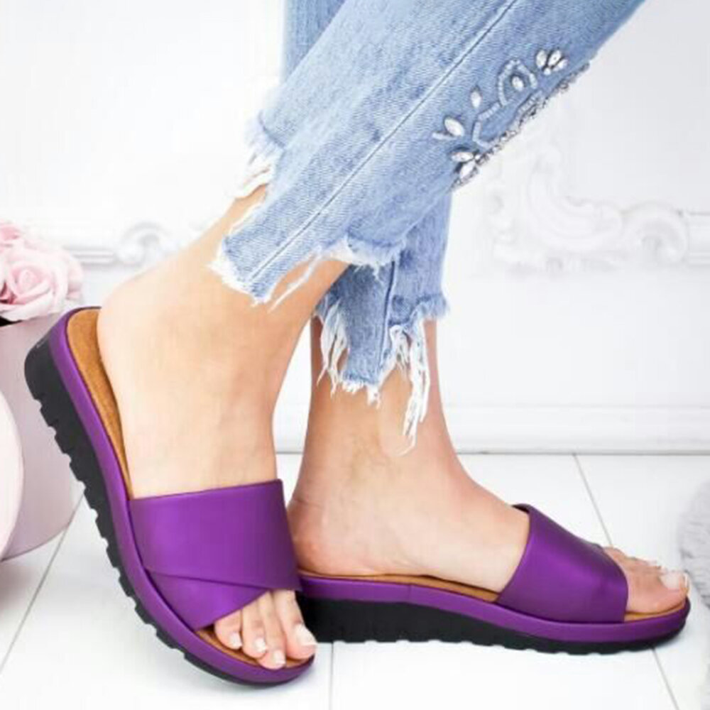 Women Casual Wedges Beach Slide Sandals Women Casual Wedges Beach Slide Sandals